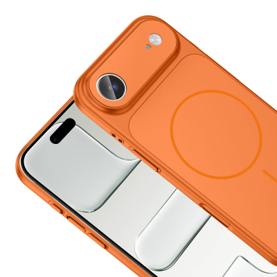 Apple iPhone 17 Air Kılıf Zore M-Safe Şarj Özellikli Kamera Korumalı Formen Kapak - 19