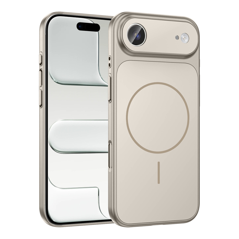 Apple iPhone 17 Air Kılıf Zore M-Safe Şarj Özellikli Kamera Korumalı Formen Kapak - 2