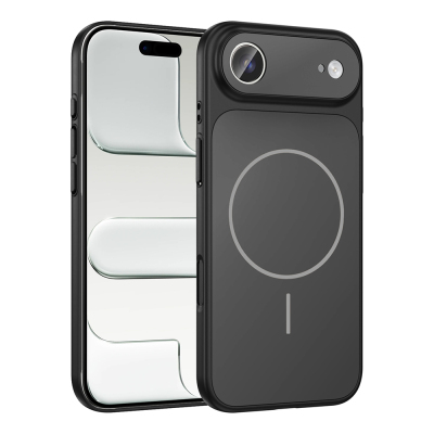 Apple iPhone 17 Air Kılıf Zore M-Safe Şarj Özellikli Kamera Korumalı Formen Kapak - 5