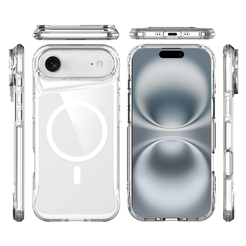 Apple iPhone 17 Air Kılıf Zore M-safe Şarj Özellikli T-Max M-safe Kapak - 3