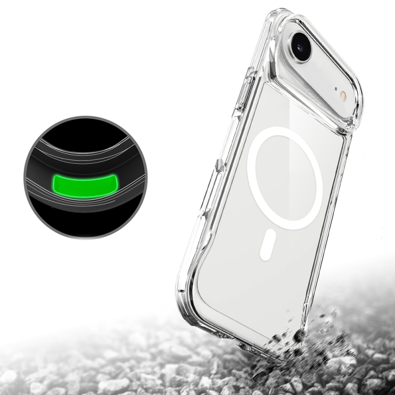 Apple iPhone 17 Air Kılıf Zore M-safe Şarj Özellikli T-Max M-safe Kapak - 6
