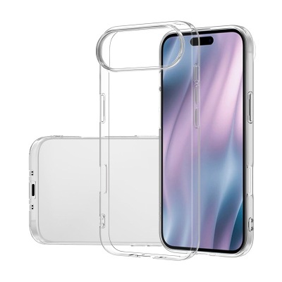 Apple iPhone 17 Air Kılıf Zore Süper Silikon Kapak - 1