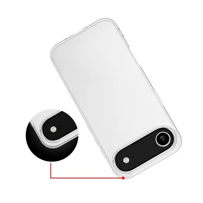 Apple iPhone 17 Air Kılıf Zore Süper Silikon Kapak - 6