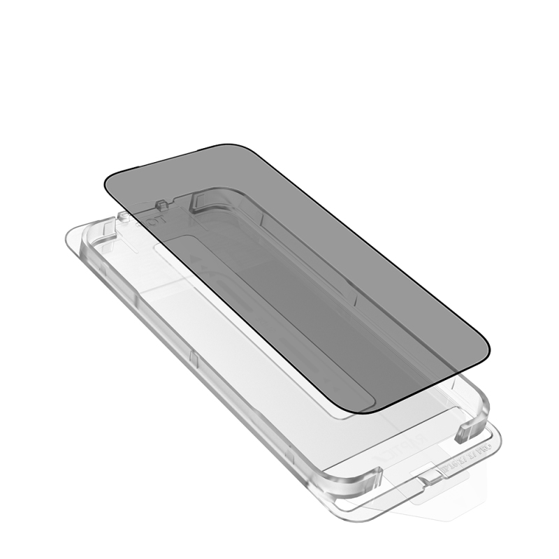 Apple iPhone 17 Air Raptic Air Glass 2.5D Privacy Hayalet Ekran Koruyucu 2 Adet + Kolay Uygulama Aparatlı - 7