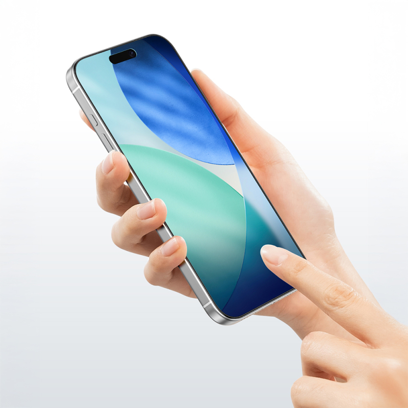 Apple iPhone 17 Amazingthing Radix Parmak İzi Bırakmayan Temperli Cam Ekran Koruyucu - 10