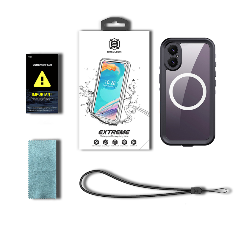 Apple iPhone 17 Case 1-in-1 Waterproof Case - 8