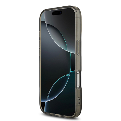 Apple iPhone 17 Case AMG Original Licensed M-Safe Charging Feature IML Print Logo Double Layer Bow Lines Cover - 6