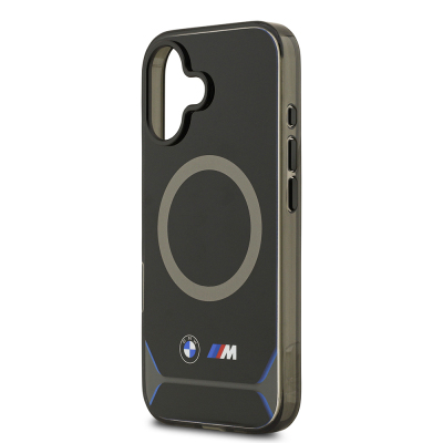 Apple iPhone 17 Case BMW Original Licensed M-safe Charging Feature Metal Button Design IML Printed M Design Cover - 7