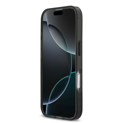 Apple iPhone 17 Case BMW Original Licensed M-Safe Charging Feature Metal Camera Button Horizontal Stripe M Design Cover - 14