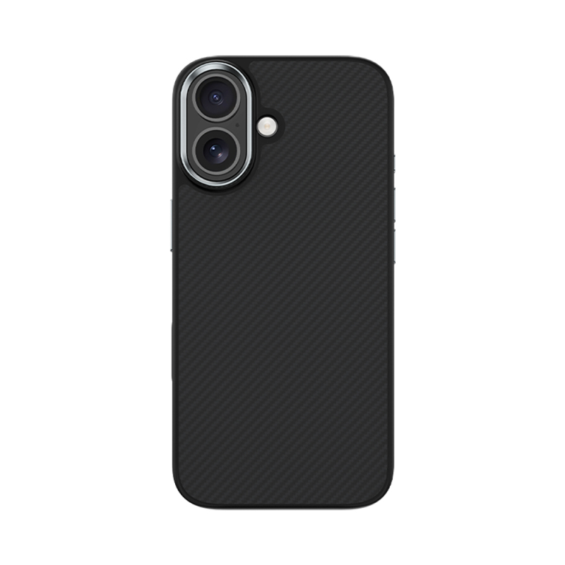 Apple iPhone 17 Case Carbon Fiber M-Safe Charging Feature Benks Hybrid ArmorPro 600D Kevlar Cover - 1