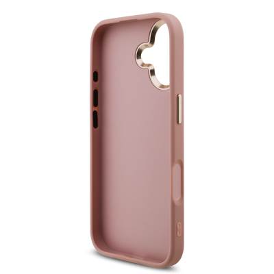 Apple iPhone 17 Case Guess Original Licensed 4G Large Metal Camera Frame and Logo Glitter Cover - 32