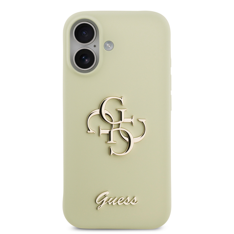 Apple iPhone 17 Case Guess Original Licensed Grained Text Logo Cover - 28