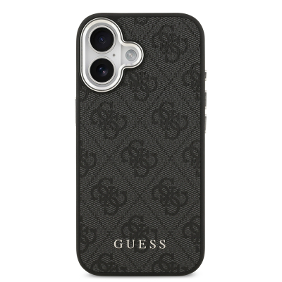 Apple iPhone 17 Case Guess Original Licensed M-safe Charging Feature 4G Classic Text Logo Cover - 5