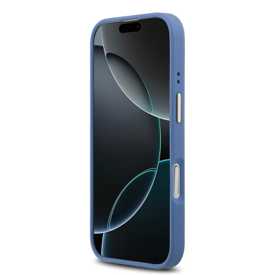 Apple iPhone 17 Case Guess Original Licensed M-safe Charging Feature Gold Metal Camera Frame PU Leather 4G Patterned Text Logo Cover - 23