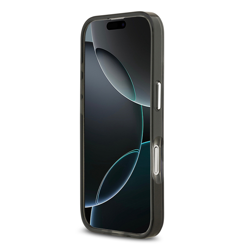 Apple iPhone 17 Case Karl Lagerfeld Original Licensed M-Safe Charging Feature IML Leopard Print Cover - 6