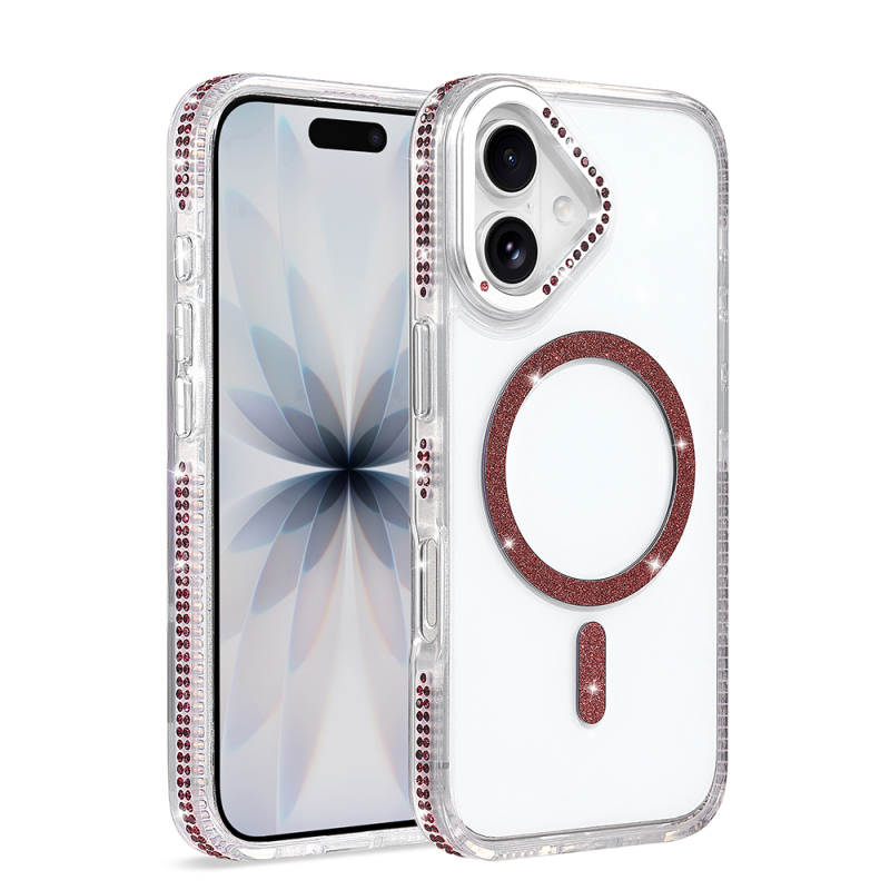Apple iPhone 17 Case M-safe Charging Enabled Zore Tera Silicone Cover - 1