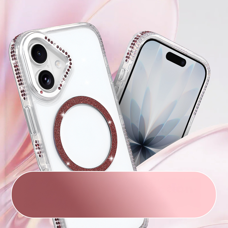 Apple iPhone 17 Case M-safe Charging Enabled Zore Tera Silicone Cover - 2