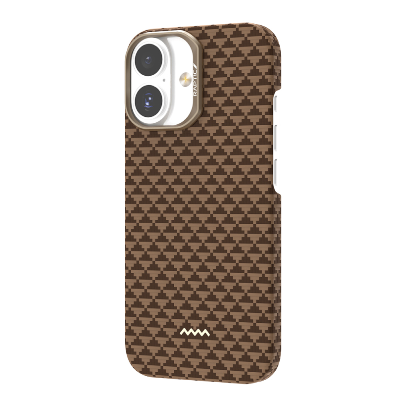 Apple iPhone 17 Case M-safe Charging Feature Raptic Aramid Skin Origin Series Cover - 11