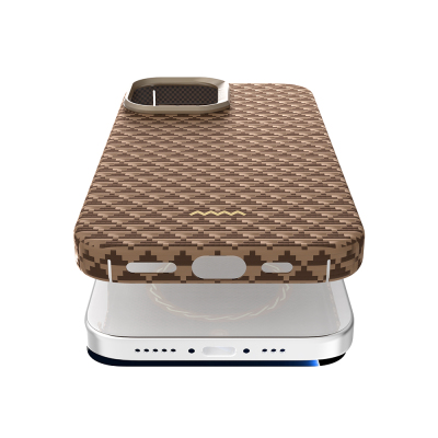 Apple iPhone 17 Case M-safe Charging Feature Raptic Aramid Skin Origin Series Cover - 20