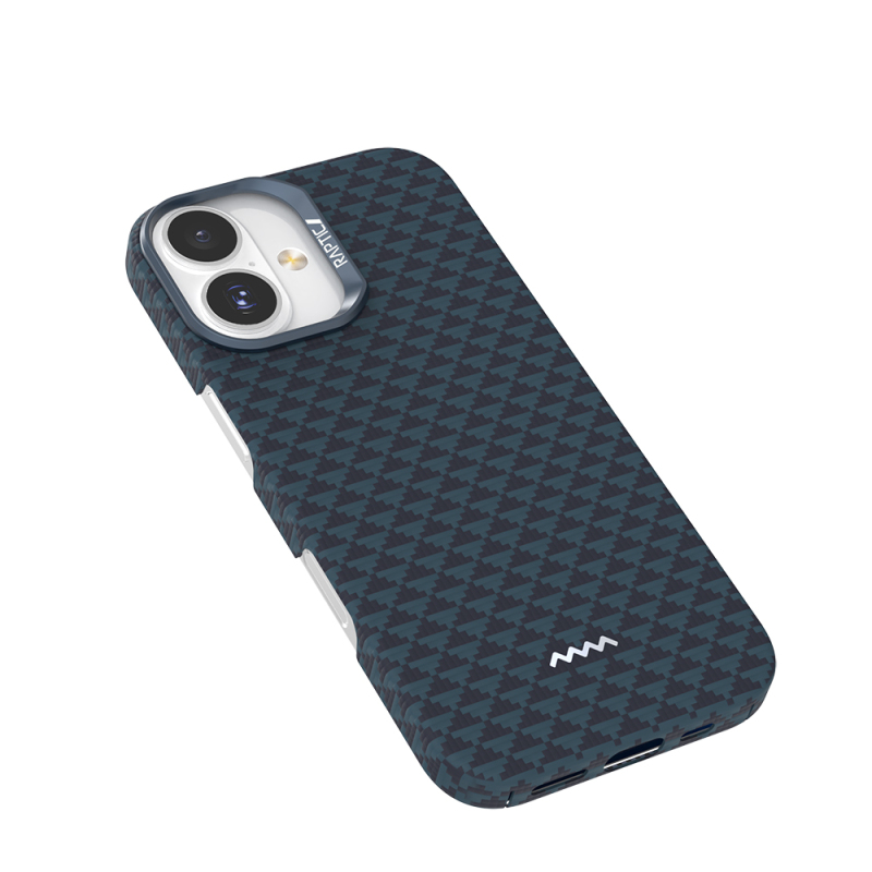 Apple iPhone 17 Case M-safe Charging Feature Raptic Aramid Skin Origin Series Cover - 6