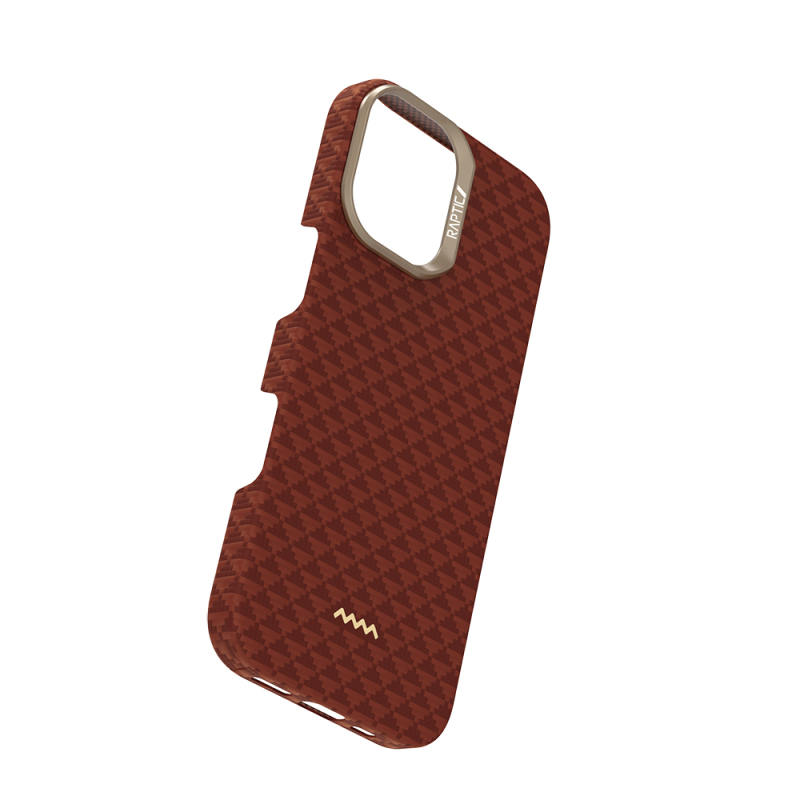 Apple iPhone 17 Case M-safe Charging Feature Raptic Aramid Skin Origin Series Cover - 19