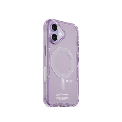 Apple iPhone 17 Case M-safe Charging Feature Transparent Airbag Design Skinarma Saido Mag-Charge Cover - 6