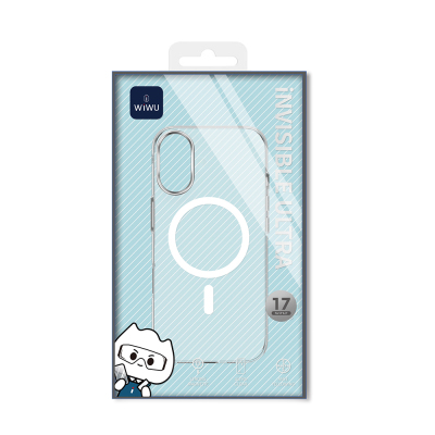 Apple iPhone 17 Case M-safe Charging Feature Wiwu YXK-208 Invisible Ultra Hard PC Cover - 7