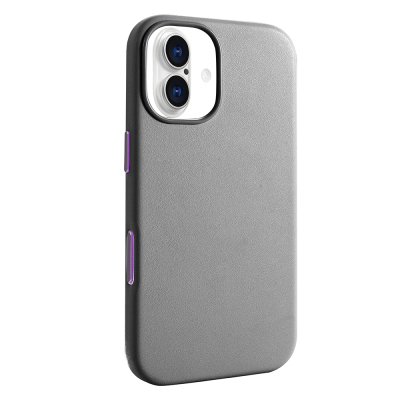 Apple iPhone 17 Case M-safe Charging Feature Zore Cupra PU Leather Look Cover - 11