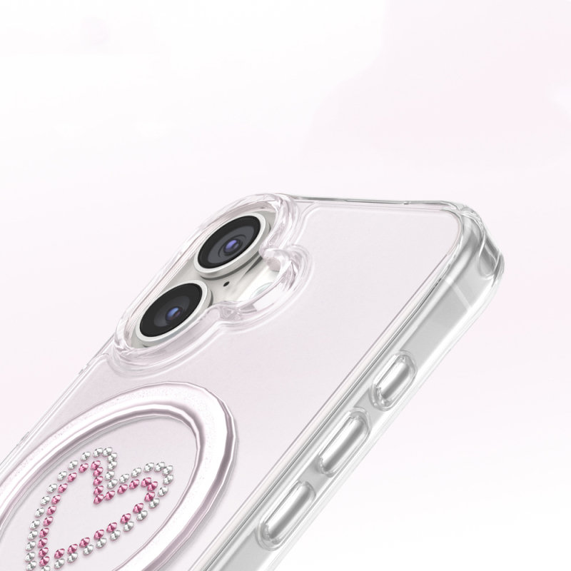 Apple iPhone 17 Case M-Safe Charging Feature Zore Paris Mova Hard PC Cover - 14
