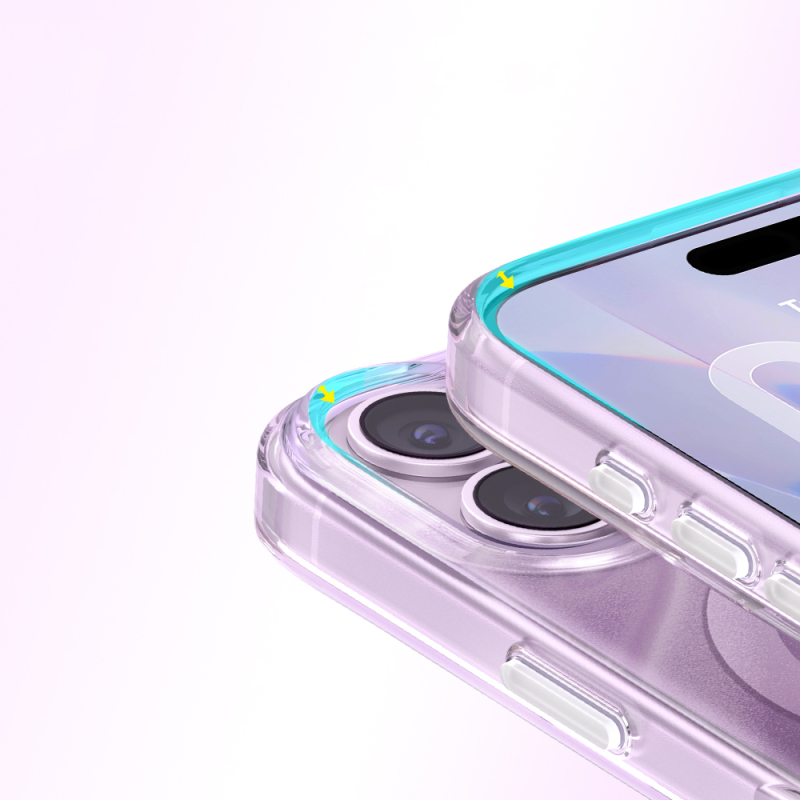 Apple iPhone 17 Case M-Safe Charging Feature Zore Paris Rovix Hard PC Cover - 8