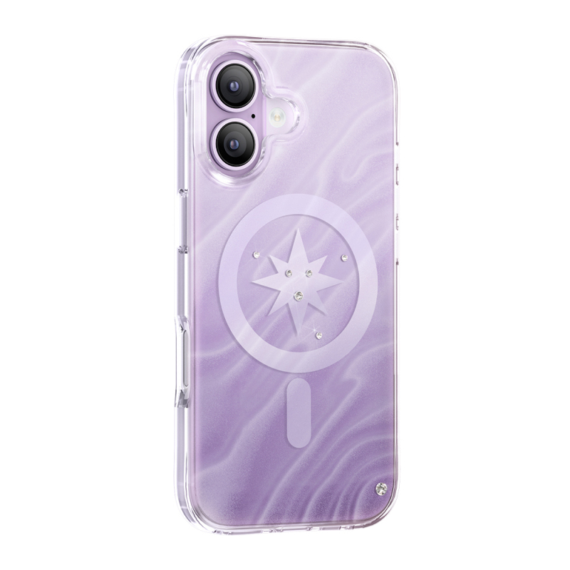 Apple iPhone 17 Case M-Safe Charging Feature Zore Paris Rovix Hard PC Cover - 3
