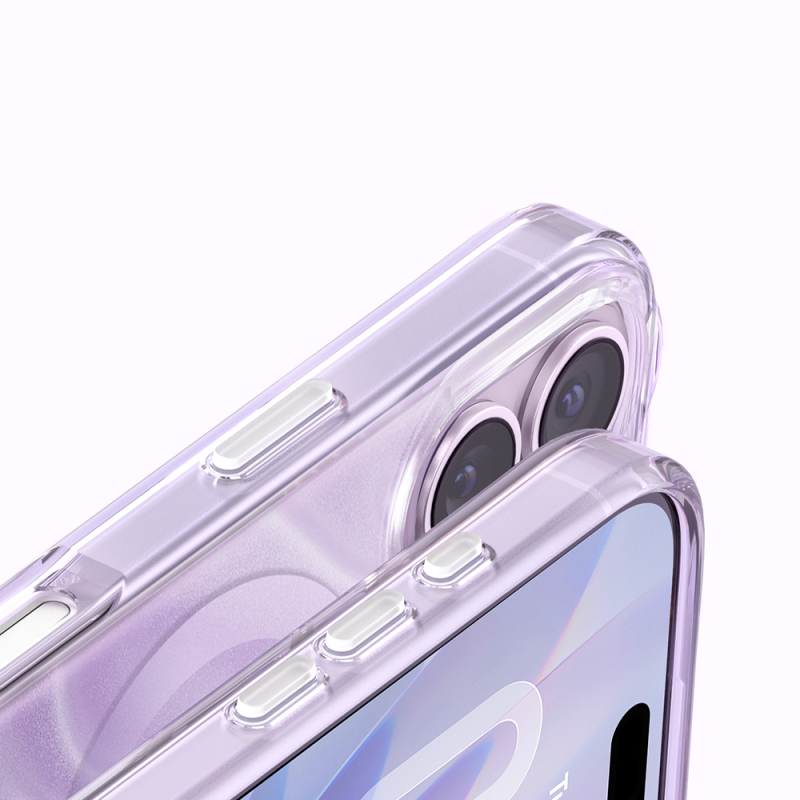 Apple iPhone 17 Case M-Safe Charging Feature Zore Paris Rovix Hard PC Cover - 26