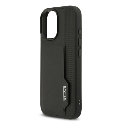 Apple iPhone 17 Case TUMI Original Licensed Leather Vertical Card Holder Cover - 7