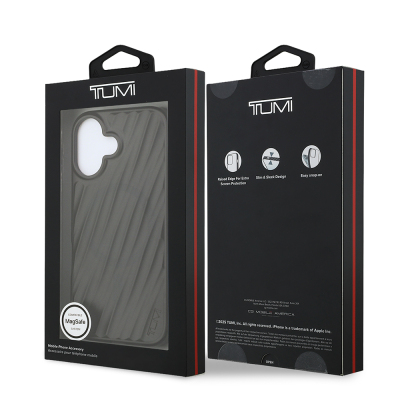 Apple iPhone 17 Case TUMI Original Licensed M-safe Charging Transparent Cover - 9