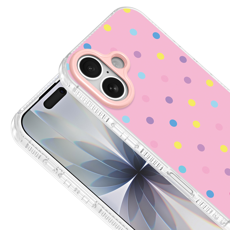 Apple iPhone 17 Case with Airbag Design Zore Potik Hard PC Cover - 11