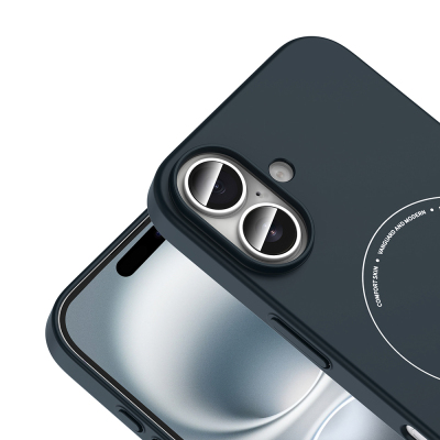 Apple iPhone 17 Case with M-Safe Charging and Camera Protection - Zore Elio Hard PC Cover - 19