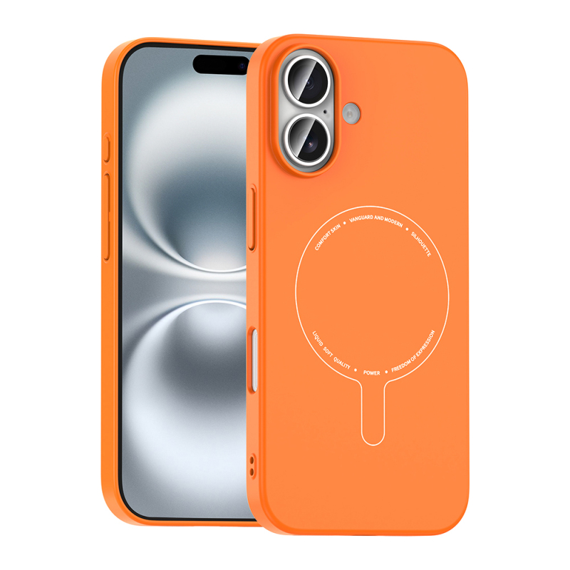 Apple iPhone 17 Case with M-Safe Charging and Camera Protection - Zore Elio Hard PC Cover - 5