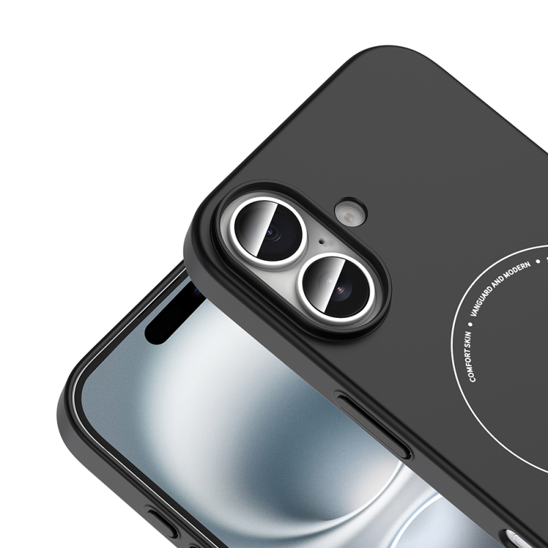 Apple iPhone 17 Case with M-Safe Charging and Camera Protection - Zore Elio Hard PC Cover - 24