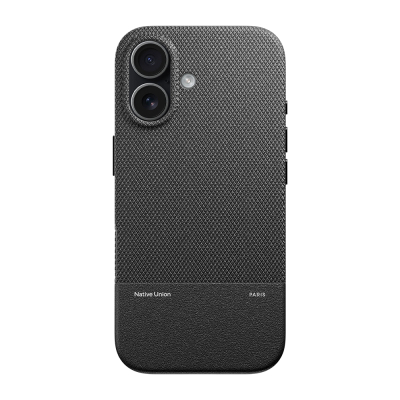 Apple iPhone 17 Case with M-safe Charging Feature, Leather Textured Native Union RE Classic Series Cover - 5
