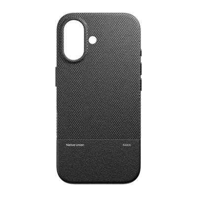 Apple iPhone 17 Case with M-safe Charging Feature, Leather Textured Native Union RE Classic Series Cover - 7