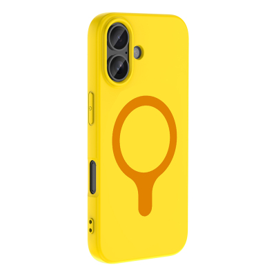 Apple iPhone 17 Case with M-Safe Charging Feature - Zore Aris Silicone Cover - 13