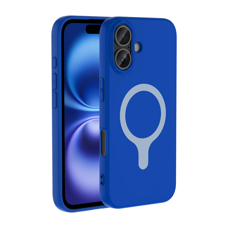 Apple iPhone 17 Case with M-Safe Charging Feature - Zore Aris Silicone Cover - 2