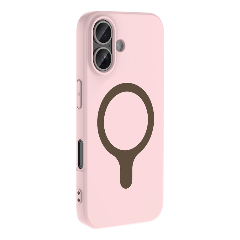 Apple iPhone 17 Case with M-Safe Charging Feature - Zore Aris Silicone Cover - 16