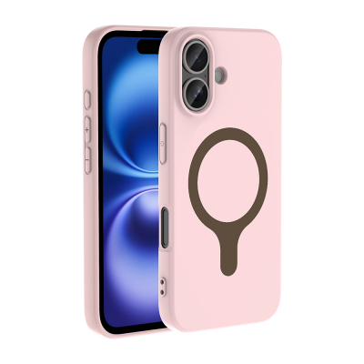 Apple iPhone 17 Case with M-Safe Charging Feature - Zore Aris Silicone Cover - 4