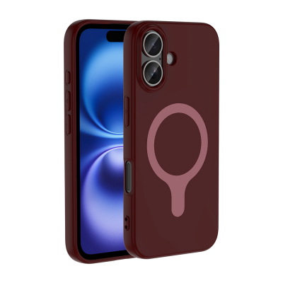 Apple iPhone 17 Case with M-Safe Charging Feature - Zore Aris Silicone Cover - 5