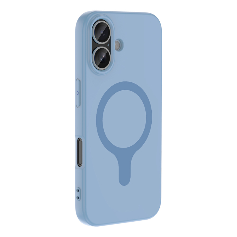 Apple iPhone 17 Case with M-Safe Charging Feature - Zore Aris Silicone Cover - 18