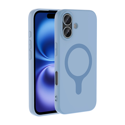 Apple iPhone 17 Case with M-Safe Charging Feature - Zore Aris Silicone Cover - 6