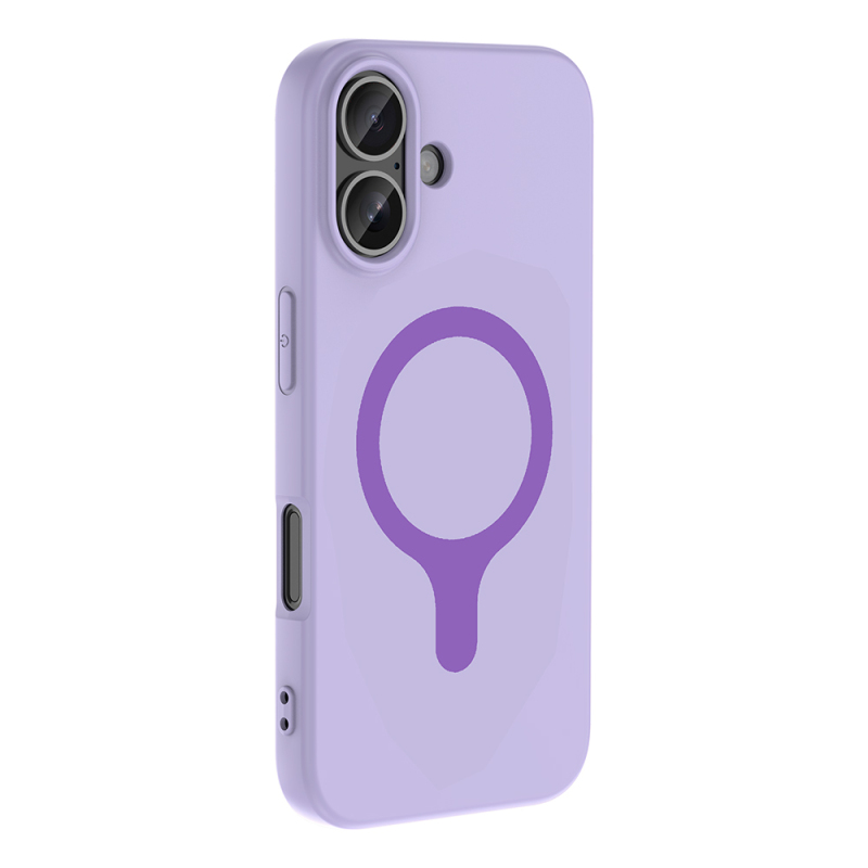 Apple iPhone 17 Case with M-Safe Charging Feature - Zore Aris Silicone Cover - 20