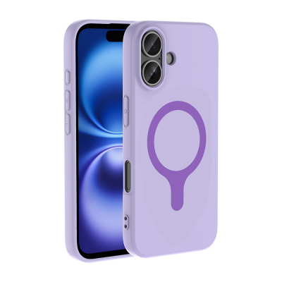 Apple iPhone 17 Case with M-Safe Charging Feature - Zore Aris Silicone Cover - 8