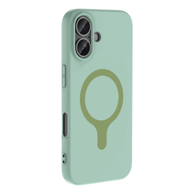 Apple iPhone 17 Case with M-Safe Charging Feature - Zore Aris Silicone Cover - 21
